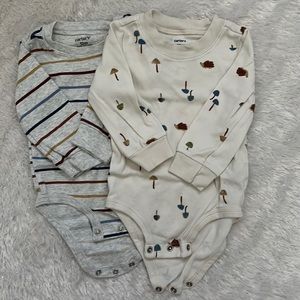 Long sleeve baby onesie bundle